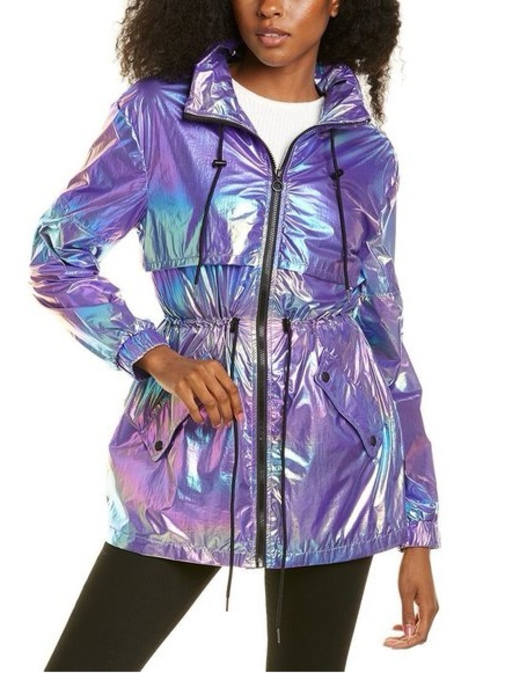 Noize Matilda Windbreaker- Holographic Quartz, size M (BNWT)